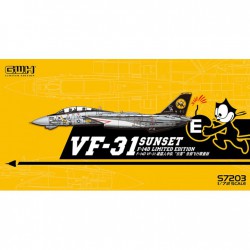 GREAT WALL HOBBY S7203 1/72 F-14D VF-31 SUNSET