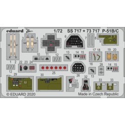 EDUARD SS717 1/72 P-51B/C