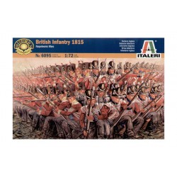 ITALERI 6095 1/72  Infanterie Britannique - Napoleonic British Infantry 1815