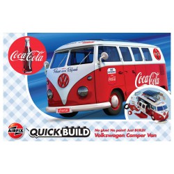 AIRFIX J6047 1/24 Quickbuild VW Camper Van "Coca Cola"