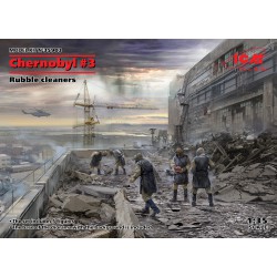 ICM 35903 1/35 Chernobyl 3. Rubble cleaners (5 figures)