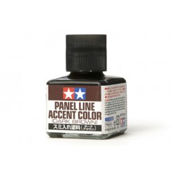 TAMIYA 87140 Panel Line Accent Color Dark Brown