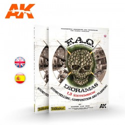 AK INTERACTIVE AK8150 F.A.Q. Dioramas 1.3 Storytelling, Composition & Planning (English)