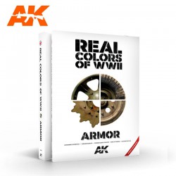 AK INTERACTIVE AK299 Real Colors of WW II Armor (Anglais)