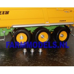 FARMMODELS 29018 1/32 Alu. Embouts Ø 9 mm pour jantes