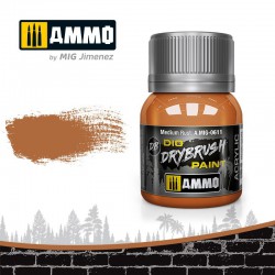 AMMO BY MIG A.MIG-0611 DRYBRUSH Medium Rust 40 ml