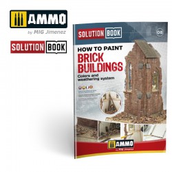AMMO BY MIG A.MIG-6510 How to Paint Brick Buildings. Colors & Weathering System (Anglais-Français-Espagnol)