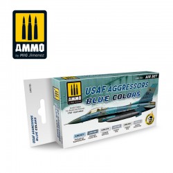 AMMO BY MIG A.MIG-7235 USAF Aggressors Blue Colors 