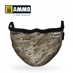 AMMO BY MIG A.MIG-8068 Multicam AMMO Face Mask