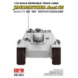 RYE FIELD MODEL RM-5024 1/35 Workable Track Links for Jagdpanther Ausf.G2