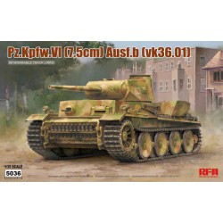RYE FIELD MODEL RM-5036 1/35 Pz.Kpfw.VI (7,5cm) Ausf.B (VK36.01)