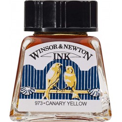 WINSOR & NEWTON ENCRE 14ML 123 JAUNE CANARI