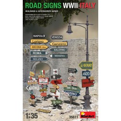 MINIART 35611 1/35 Road Signs WWII Italy