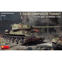 MINIART 35306 1/35 T-34-85 Composite Turret. 112 Plant. Summer 1944