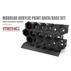 MENG MTS-043 Modular Acrylic Paint Rack/Base Set