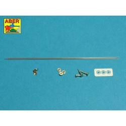 ABER R-43 Set of aerials R-113 for Russian Tanks T-54 T-55 and other for 1/35
