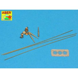 ABER R-33 Set of aerials for Russian Tanks like T-34 T-55 T62 T-72 and other for 1/35
