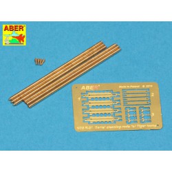 ABER R-32 Barrel cleaning rods with brackets for King Tiger for Scale:1/35