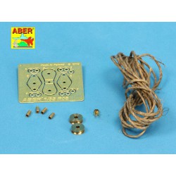 ABER R-08n All - purpose single Pulley x 2pcs for Scale: 1/35