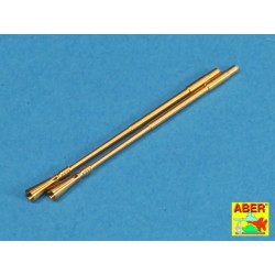 ABER 72 L-61 1/72 Two 5,5cm barrels for German Zwilling Flakpanzers for Univesal set