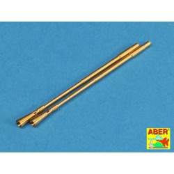 ABER 72 L-61 1/72 Two 5,5cm barrels for German Zwilling Flakpanzers for Univesal set