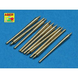 ABER 1:700 L-22 1/700 Set of 10 pcs 356 mm barrels for Royal Navy King George V class battleships