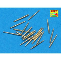 ABER 1:700 L-13 1/700 Set of 20 pcs 127 mm universal barrels for US Navy ships