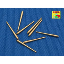 ABER 1:700 L-08 1/700 Set of 8 pcs 381 mm long barrels for ship Hood