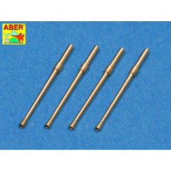 ABER A48 014 1/48 Set of 4 barrels for Japanese 20 mm Type 99 aircraft machine cannons