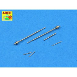 ABER 1:350 L-70 1/350 Set of barrels and periscopes for german U-Boot type IX for Universal set