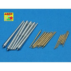 ABER 1:350 L-44 1/350 Set of Barrels for Admiral Graf Spee class battleships 280mm x 6 150mm x 8 105mm x 6