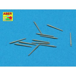 ABER 1:350 L-20 1/350 Set of 12 pcs 76,2mm (3in/50) barrels for USN ships