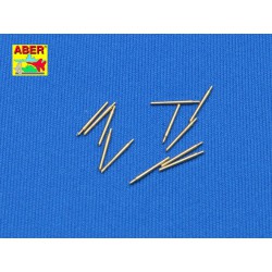 ABER 1:350 L-07 1/350 Set of 12 pcs 127 mm universal barrels for U.S. Navy ships