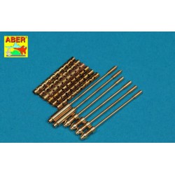 ABER A32 108 1/32 Set of 6 turned U.S. cal .50 (12,7mm) Browning M2 barrels for P-51 Mustang