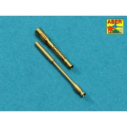 ABER A32 021 1/32 Set of 2 barrels for German 13mm aircraft machine guns MG 131 (late type)