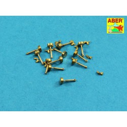ABER 16105 1/16 	Wing nuts with turned bolt x 12 pcs