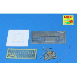 ABER 16047 1/16 .50 cal. Ammunition with M2A1 box set for U.S. M2 Machine Gun for Universal set