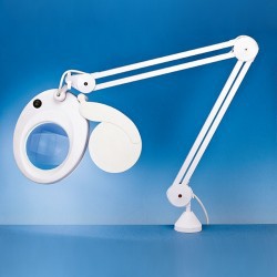 LIGHTCRAFT LC8076LED LED Slim Line Magnifier Lamp