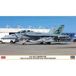 HASEGAWA 02351 1/72 EA-18G Growler `VAQ-135 Black Ravens 50th Anniversary`