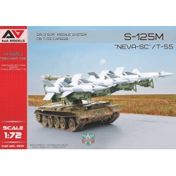 A&A MODELS 7217 1/72 S-125M "Neva-SC"/T-55 SA-3 "GOA" Missile System on T-55 chassis