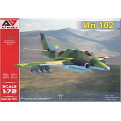 A&A MODELS 7211 1/72 IL 102 Experimental ground-attack aircra (Sukhoi Su-25' rival)