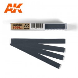 AK INTERACTIVE AK9026 SANDPAPER GRAIN 1000 (WET)