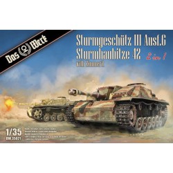 DAS WERK DW35021 1/35 Sturmgeschütz III Ausf.G / Sturmhaubitze 42