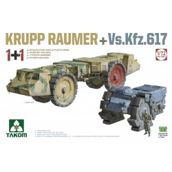 TAKOM 5007 1/72 Krupp Räumer +Vs.Kfz.617