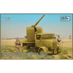 IBG MODELS 35063 1/35 Autocannone 3RO with 90/53 Anti Aircraft Gun