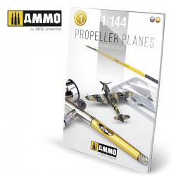 AMMO BY MIG A.MIG-6144 Propeller Planes 1/144 Vol. 1 (Anglais-Espagnol)