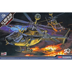 ACADEMY 12131 1/35 OH-58D Kiowa "Black Death"