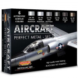 LIFECOLOR CS48 Aircraft Perfect Metal Set 2