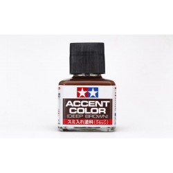 TAMIYA 87210 Accent Color Deep Brown 40ml