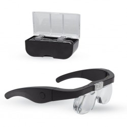 LIGHTCRAFT LC1790USB Lunettes loupes LED Pro avec 4 lentilles